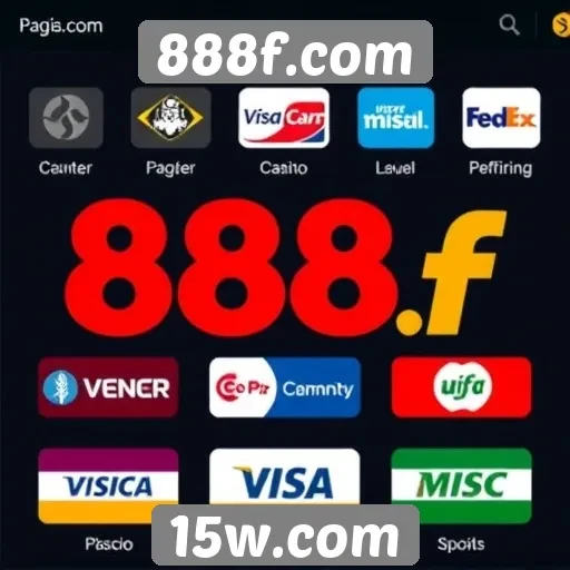 Métodos de pagamento disponíveis no 888f.com são variados